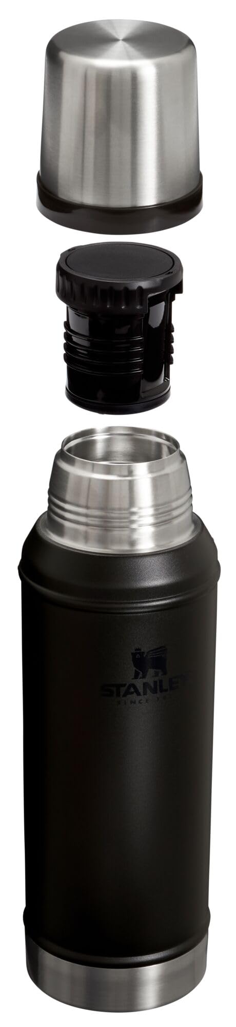 Amazon.com: STANLEY Classic Vacuum Bottle, 1 qt, Black 2.0